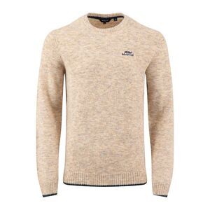 Weird Fish Mens Gorleston Crew Neck Sweatshirt / Ecru